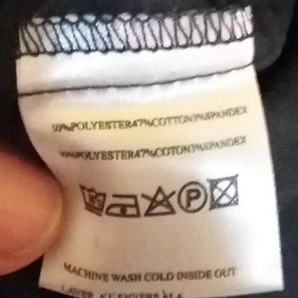 5/$25 Large NWOT deep blue skirt with details - Picture 5 of 5